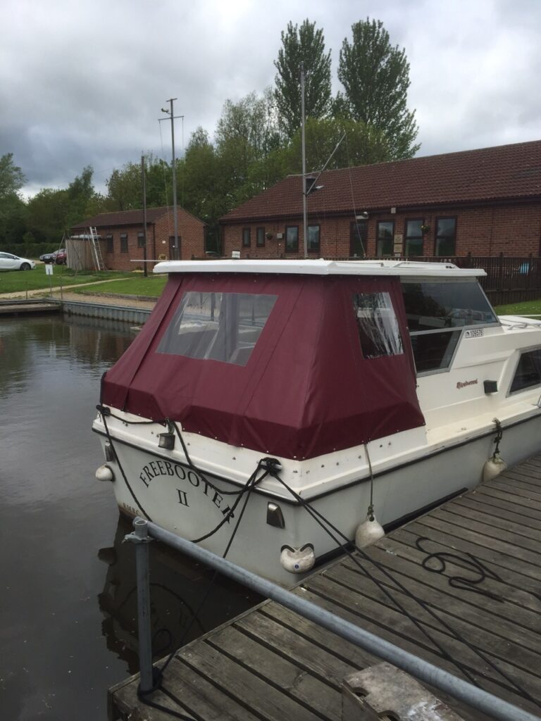 Birchwood boat cover