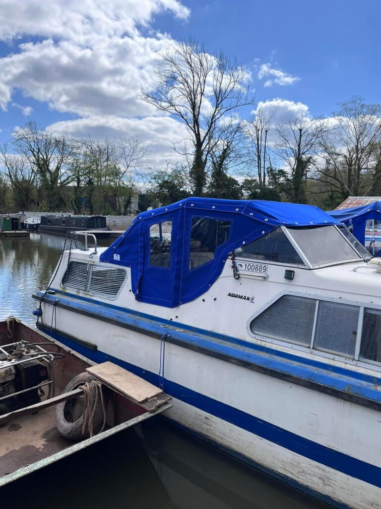 Norman Canal Cruiser Boat Cover