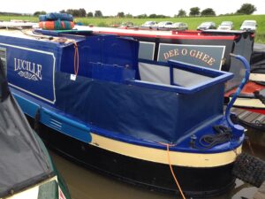 Cruiser Style Narrowboat Dodger/Skirt